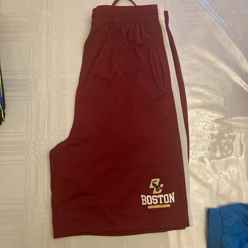 Boston College gym shorts